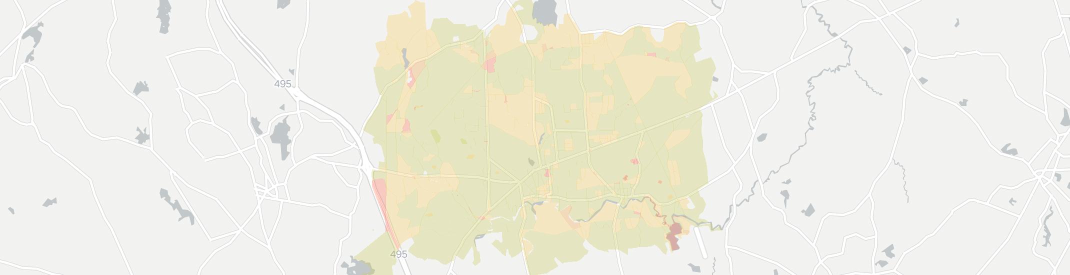 Medway Internet Competition Map. Click for interactive map