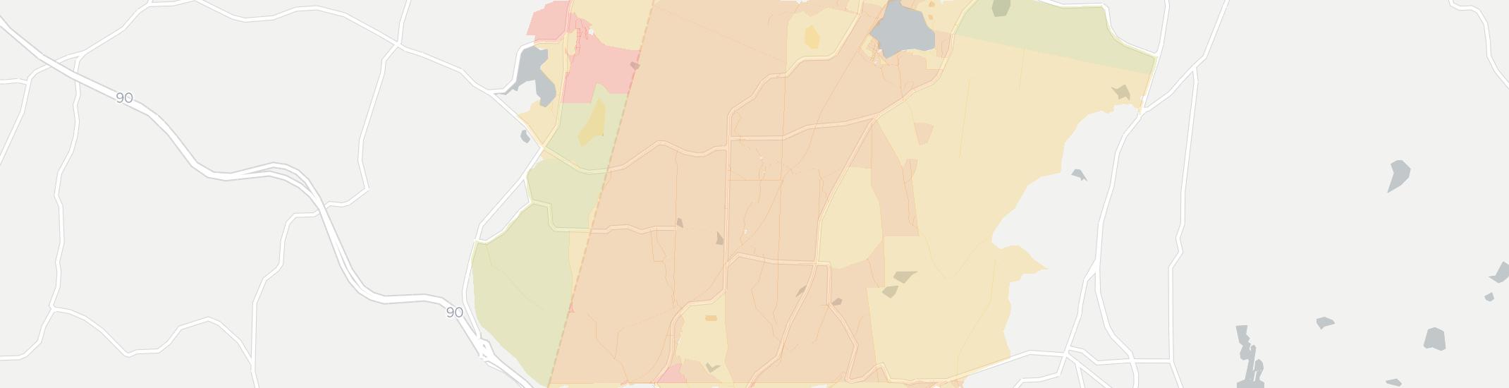 Richmond Internet Competition Map. Click for interactive map.