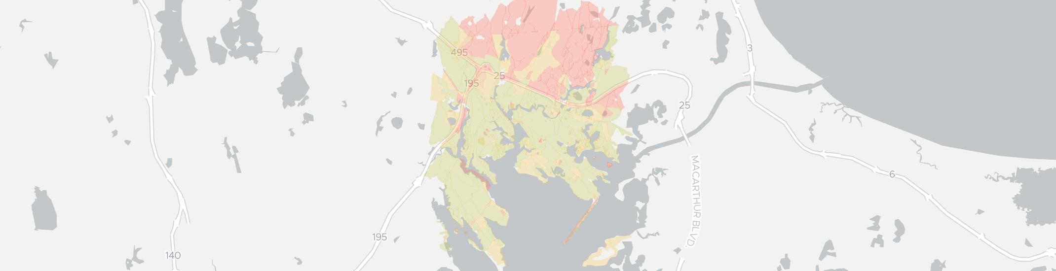 Wareham Internet Competition Map. Click for interactive map