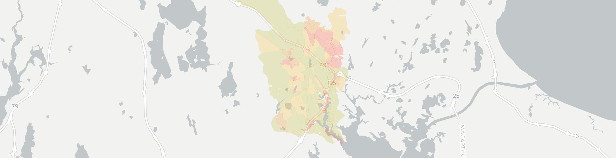 West Wareham Internet Competition Map. Click for interactive map
