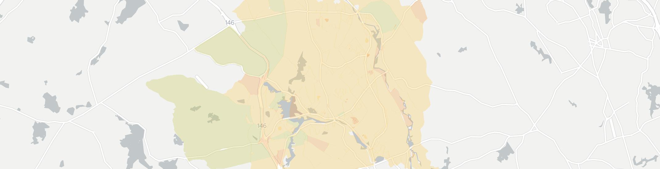 Whitinsville Internet Competition Map. Click for interactive map.