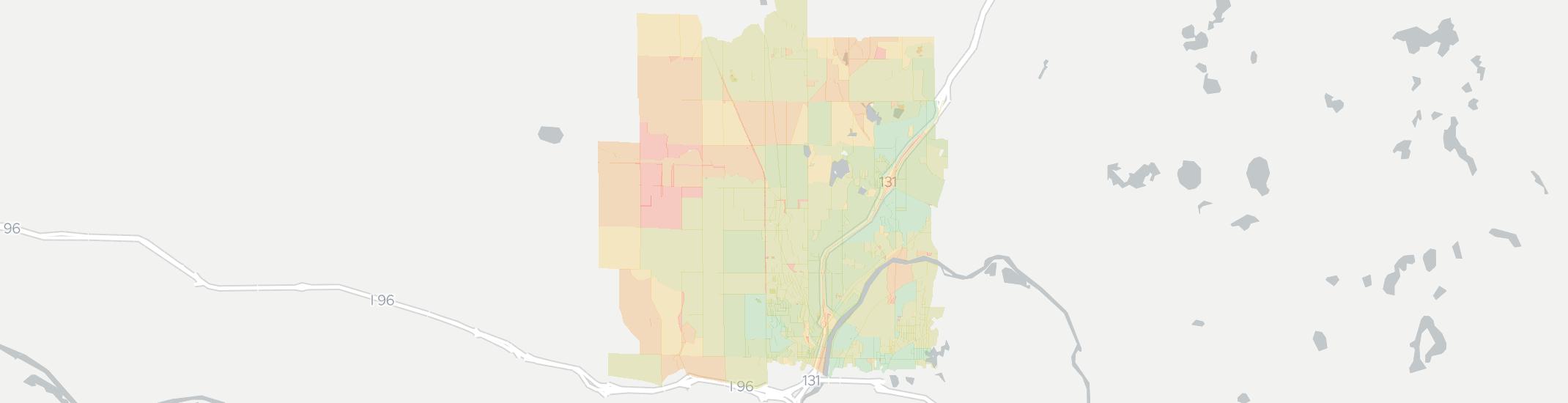 Comstock Park Internet Competition Map. Click for interactive map.