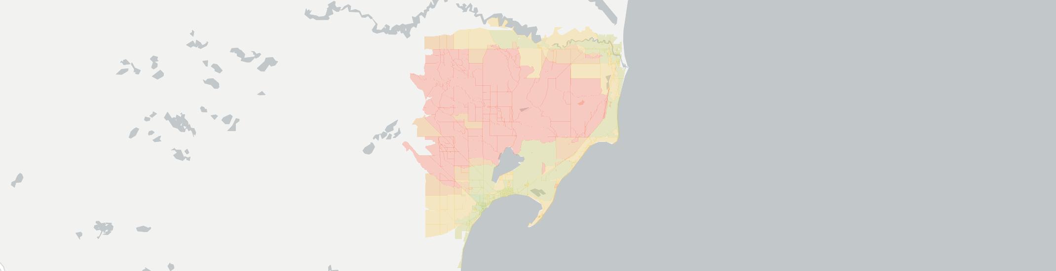 East Tawas Internet Competition Map. Click for interactive map.