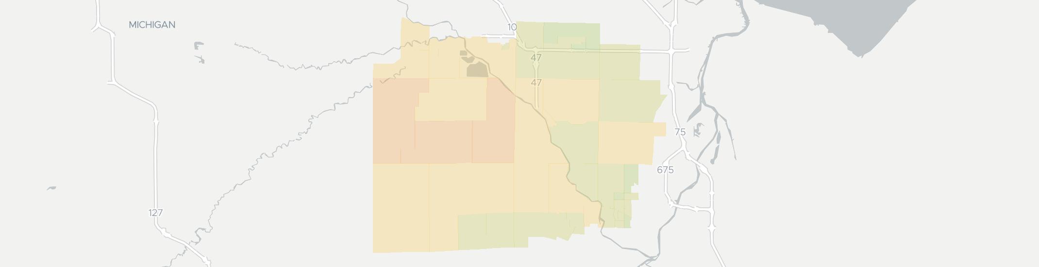 Freeland Internet Competition Map. Click for interactive map.