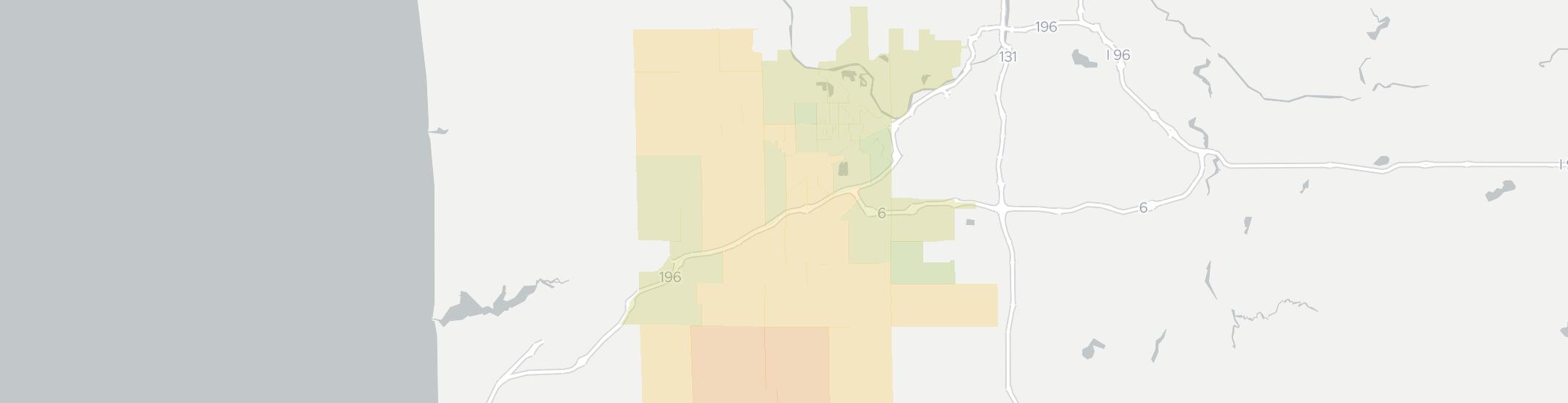 Hudsonville Internet Competition Map. Click for interactive map.