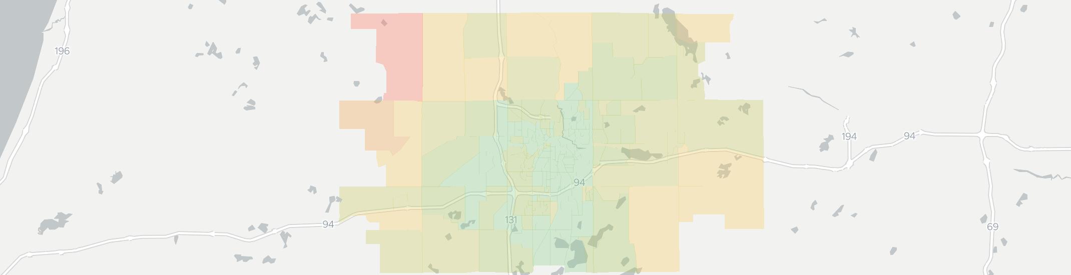 Kalamazoo Internet Competition Map. Click for interactive map.