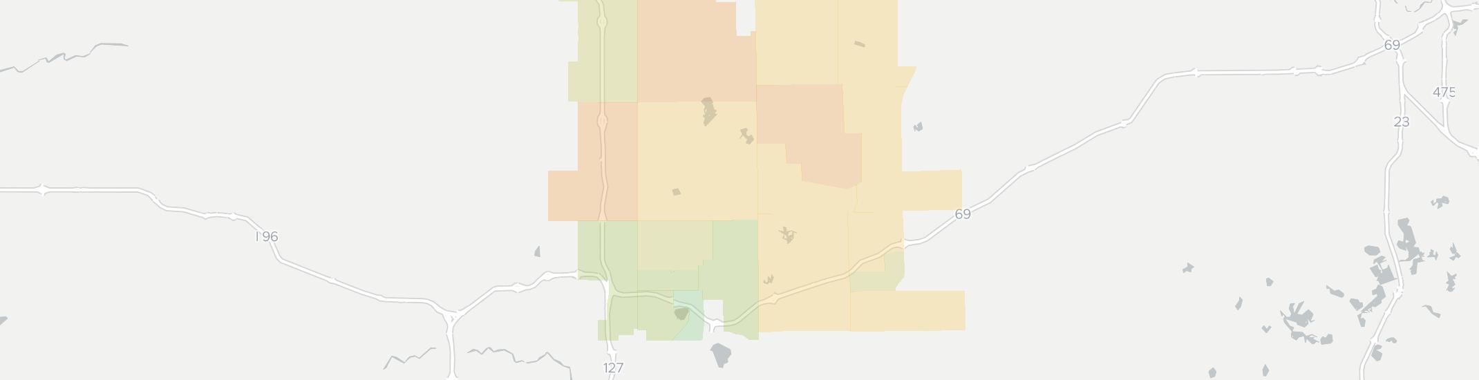 Laingsburg Internet Competition Map. Click for interactive map