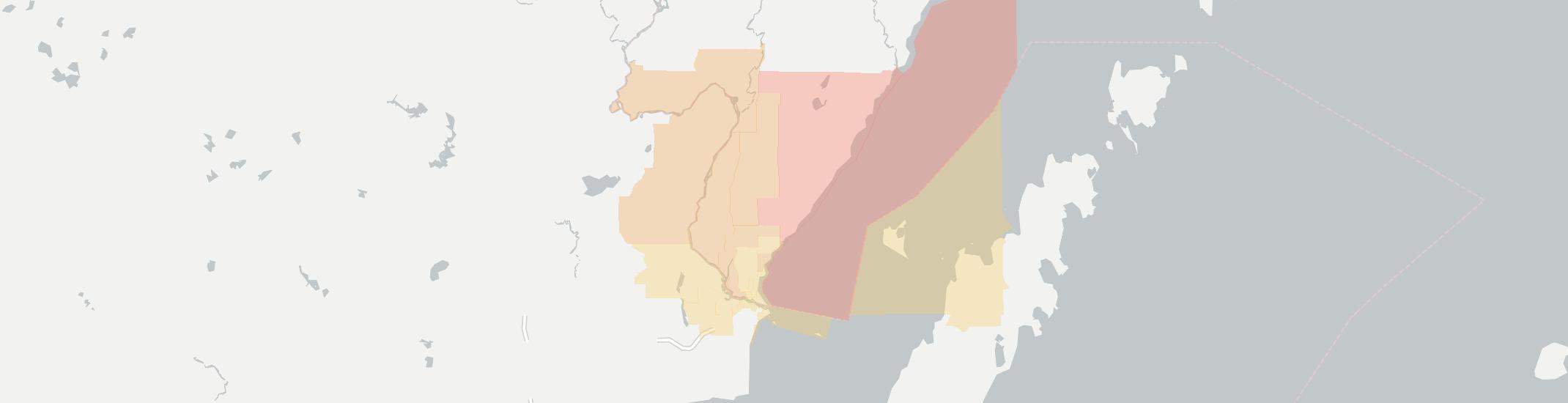 Menominee Internet Competition Map. Click for interactive map.