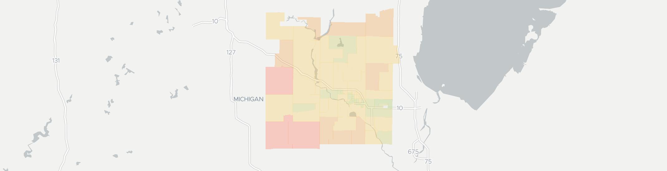Midland Internet Competition Map. Click for interactive map.