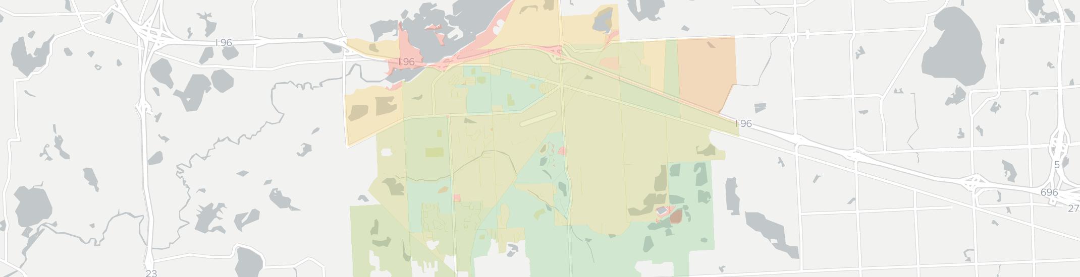 New Hudson Internet Competition Map. Click for interactive map.