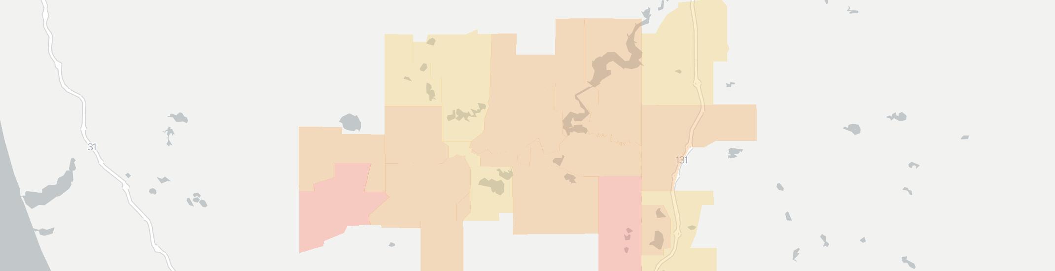 Newaygo Internet Competition Map. Click for interactive map.