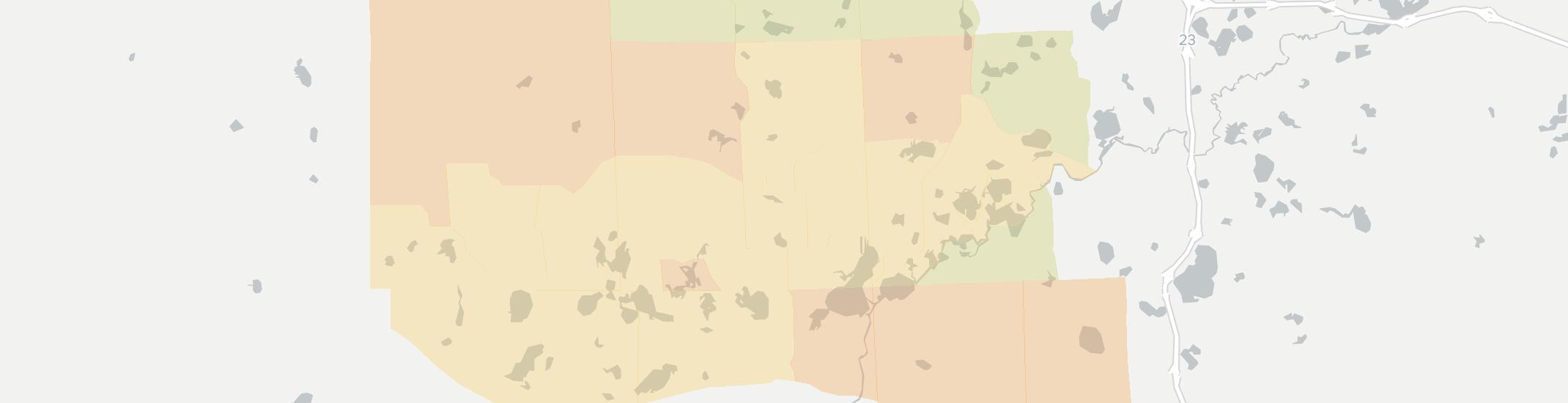 Pinckney Internet Competition Map. Click for interactive map.