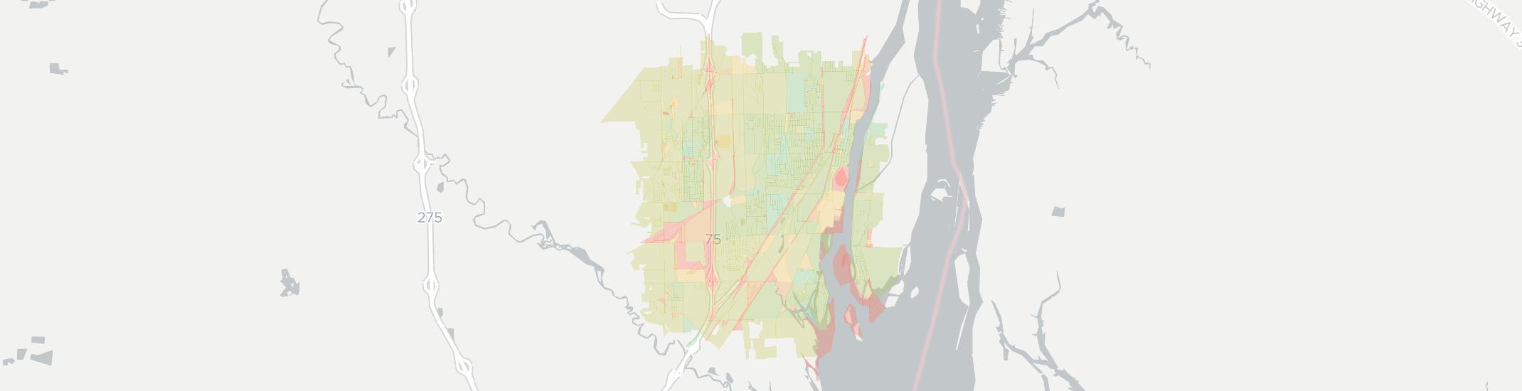 Trenton Internet Competition Map. Click for interactive map.