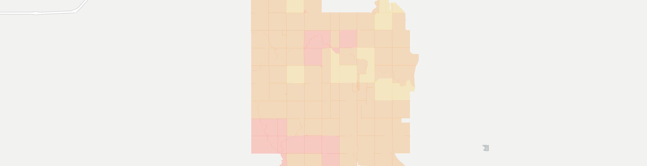Ostrander Internet Competition Map. Click for interactive map.