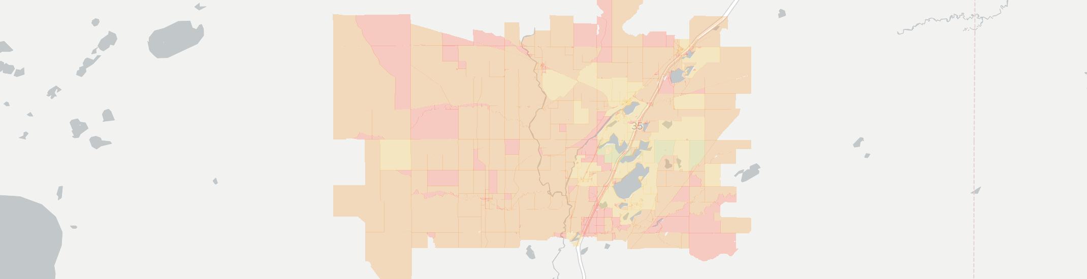 Sturgeon Lake Internet Competition Map. Click for interactive map.