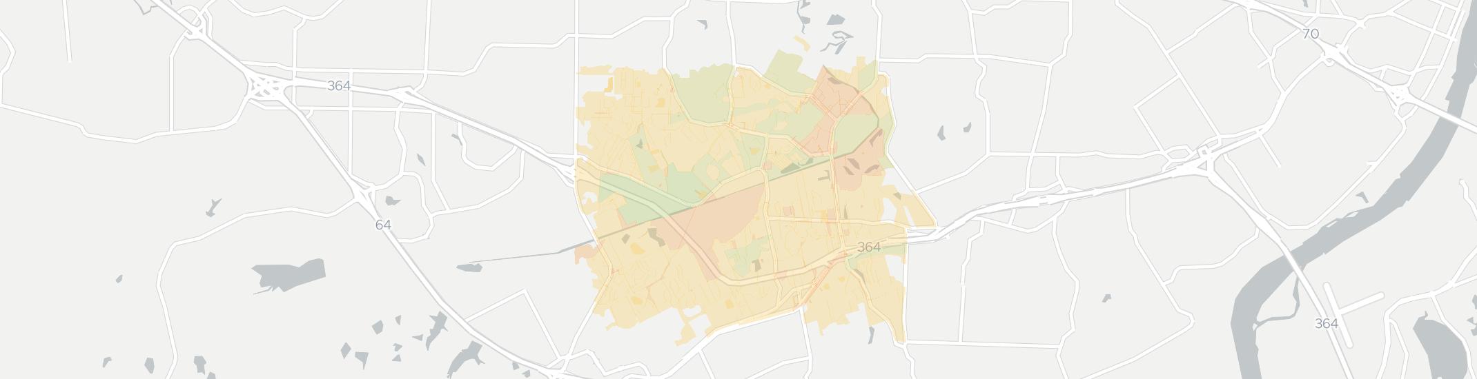 Cottleville Internet Competition Map. Click for interactive map.