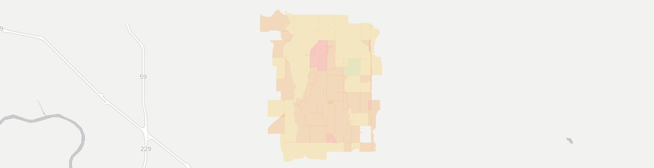 Helena Internet Competition Map. Click for interactive map.