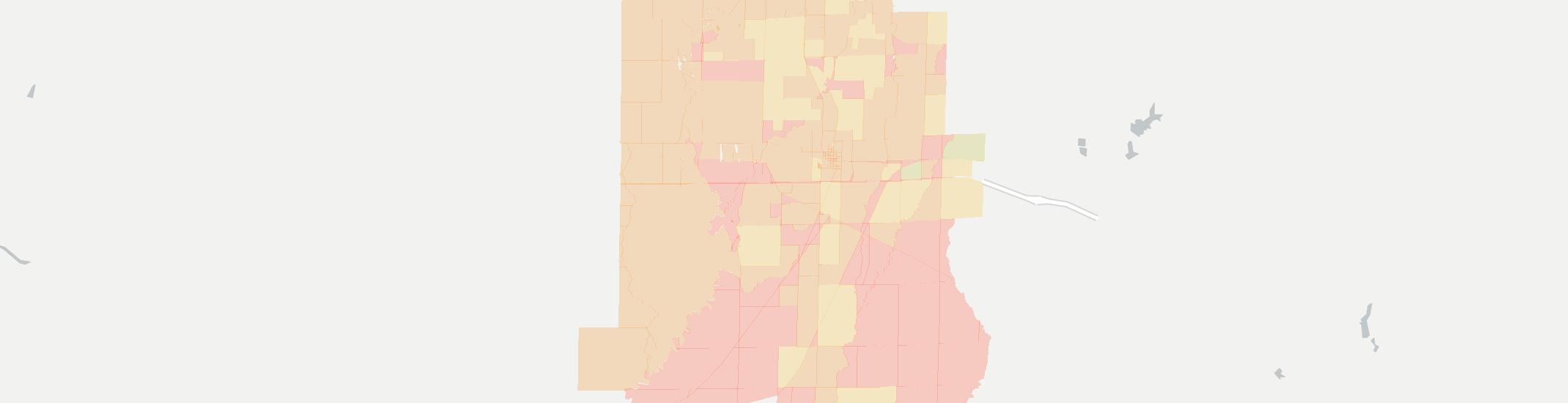 Laclede Internet Competition Map. Click for interactive map.