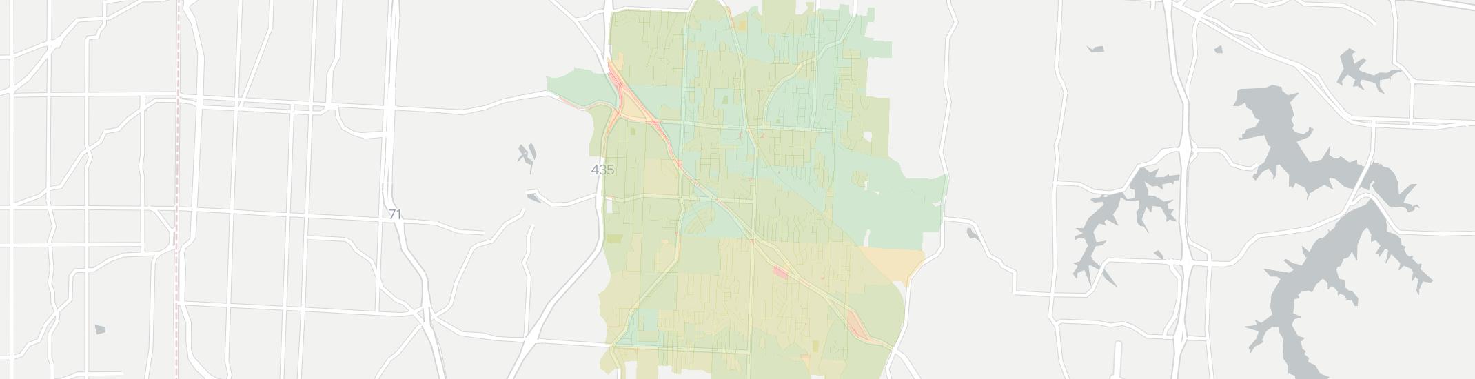 Raytown Internet Competition Map. Click for interactive map.