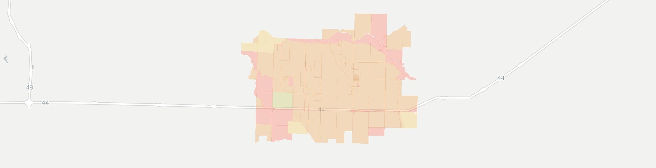 Stotts City Internet Competition Map. Click for interactive map