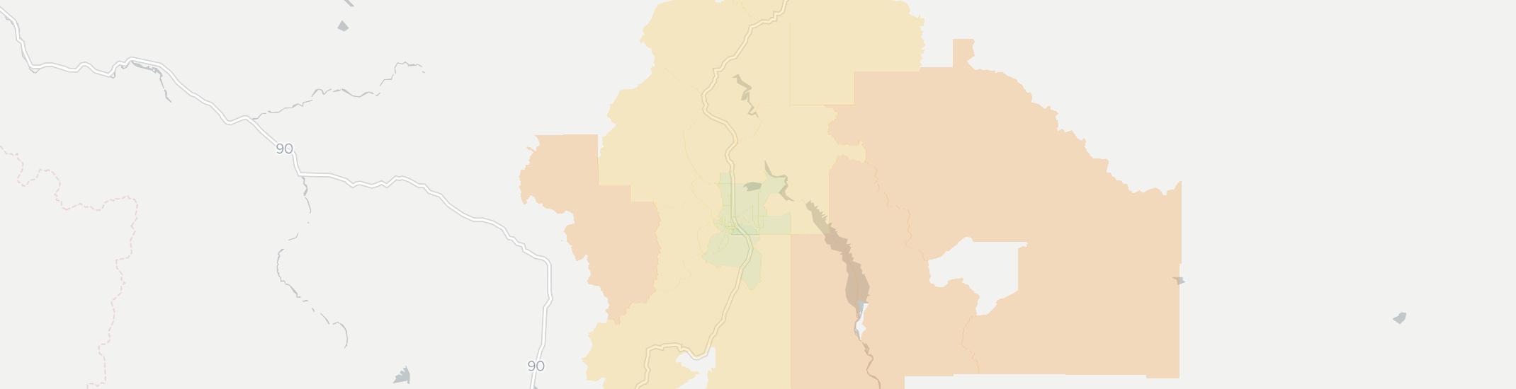 Helena Internet Competition Map. Click for interactive map.