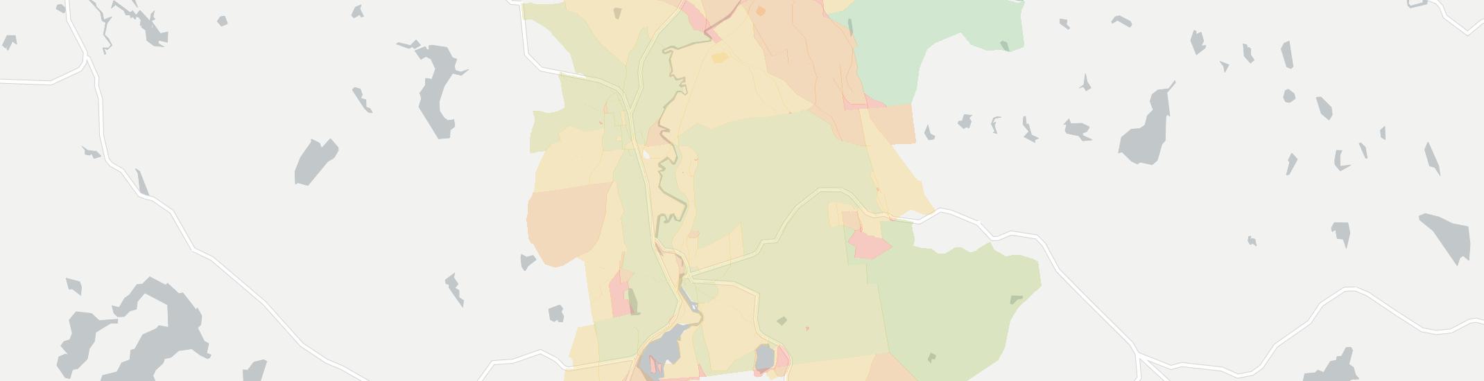 Bennington Internet Competition Map. Click for interactive map.