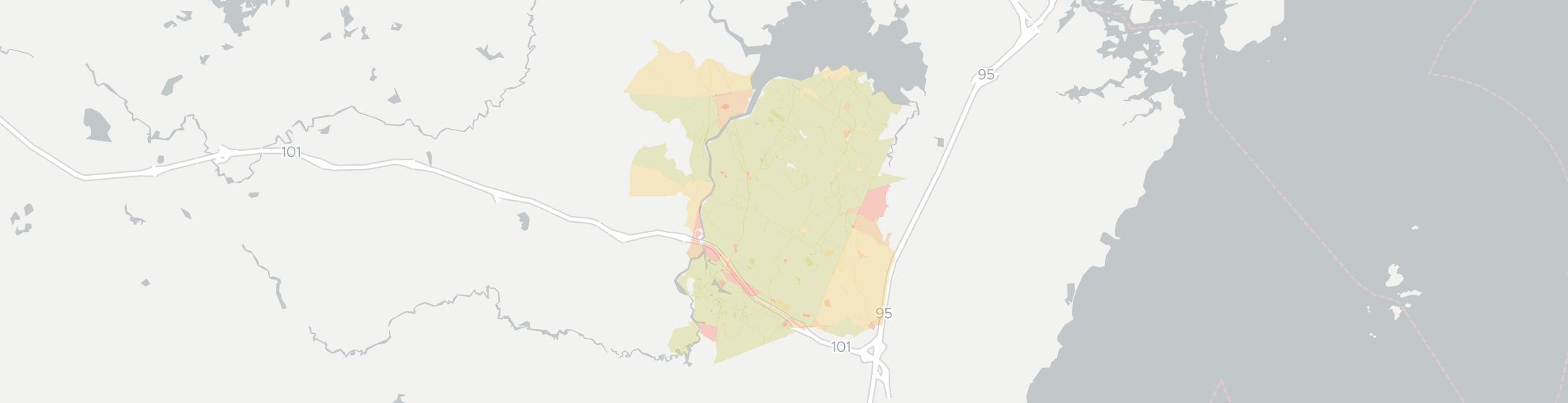 Stratham Internet Competition Map. Click for interactive map.