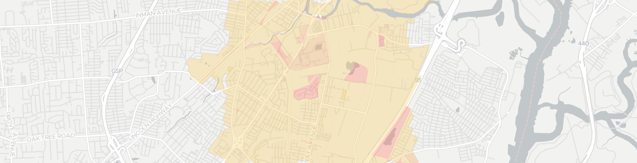 Avenel Internet Competition Map. Click for interactive map.