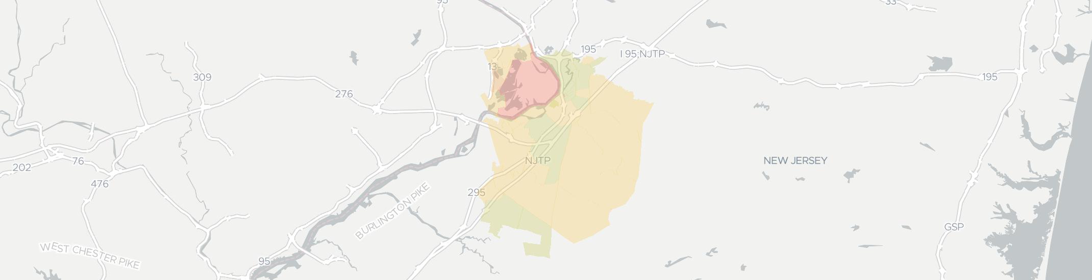 Bordentown Internet Competition Map. Click for interactive map.