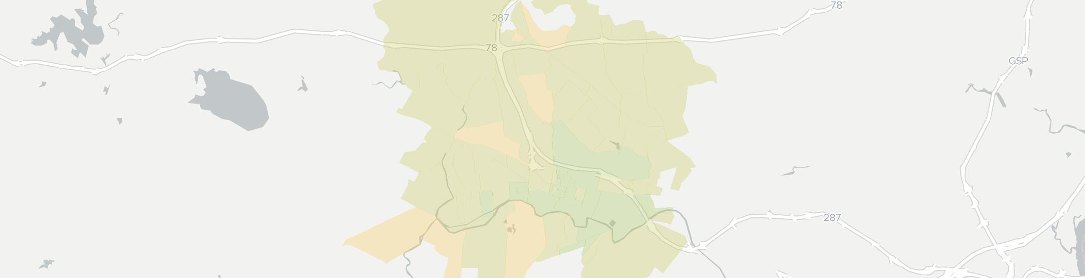 Bridgewater Internet Competition Map. Click for interactive map.