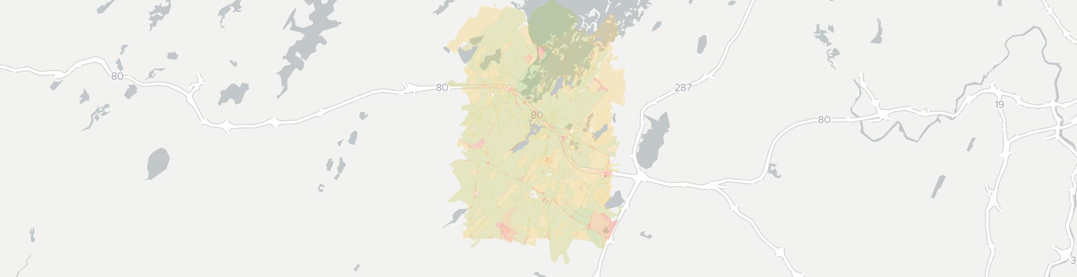 Denville Internet Competition Map. Click for interactive map.