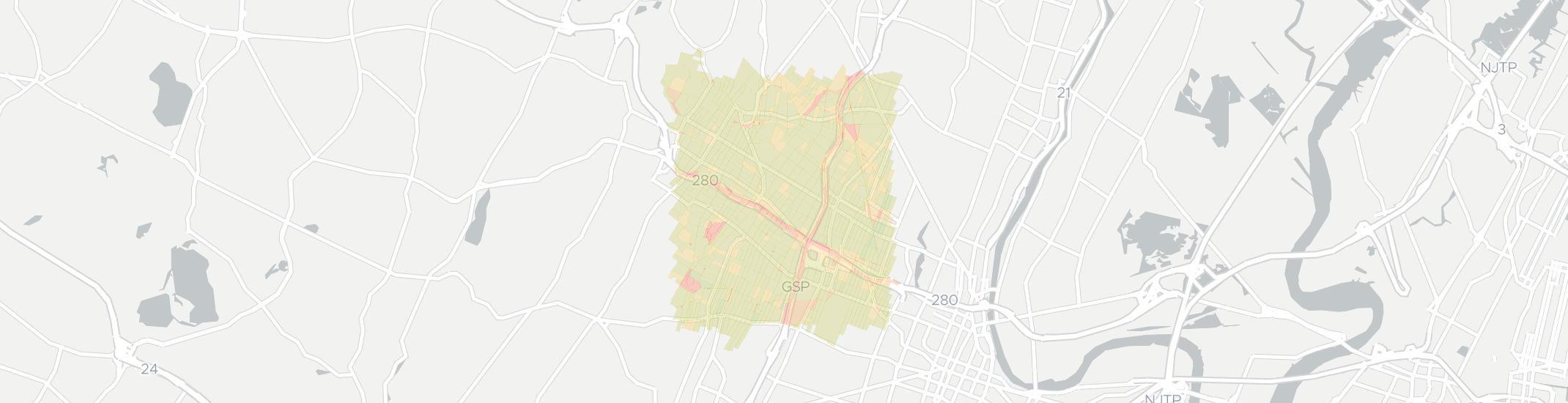 East Orange Internet Competition Map. Click for interactive map.