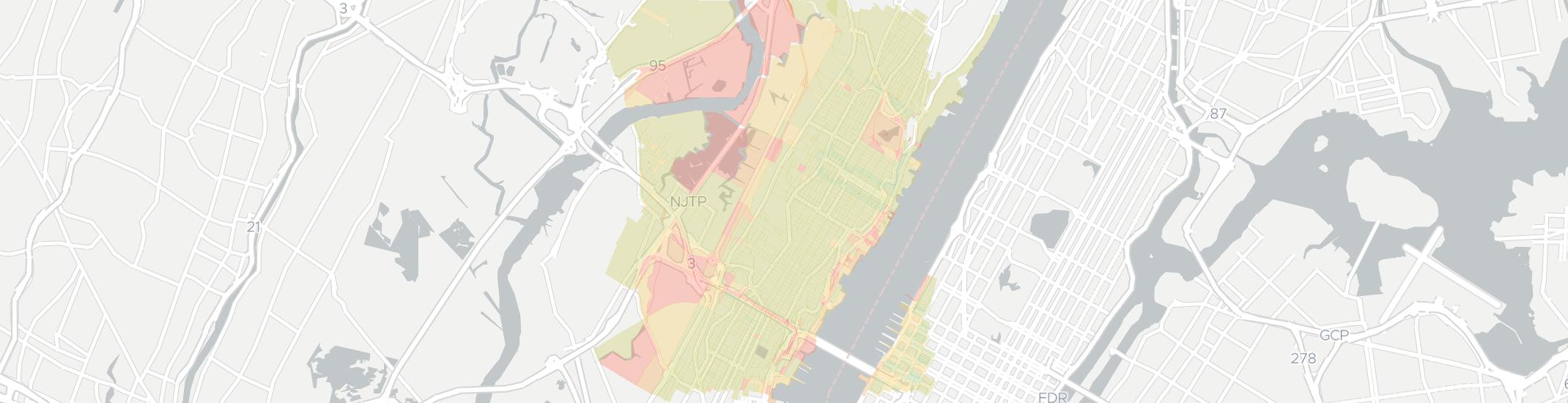 North Bergen Internet Competition Map. Click for interactive map