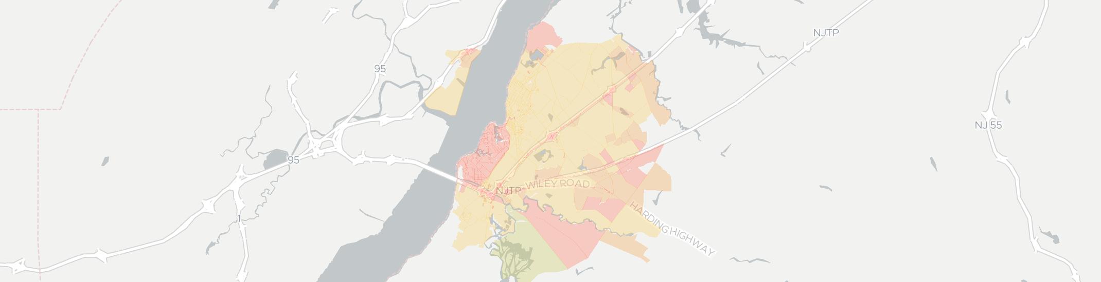 Penns Grove Internet Competition Map. Click for interactive map.