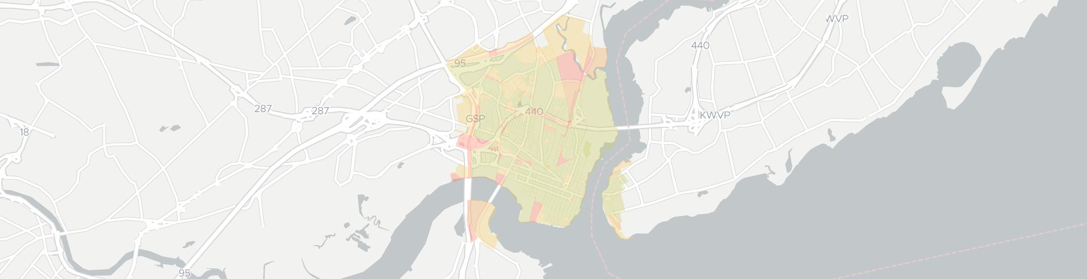 Perth Amboy Internet Competition Map. Click for interactive map