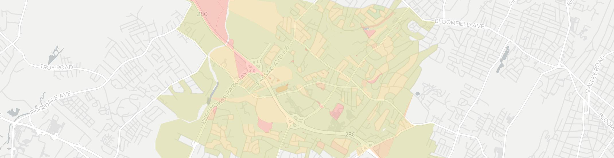 Roseland Internet Competition Map. Click for interactive map