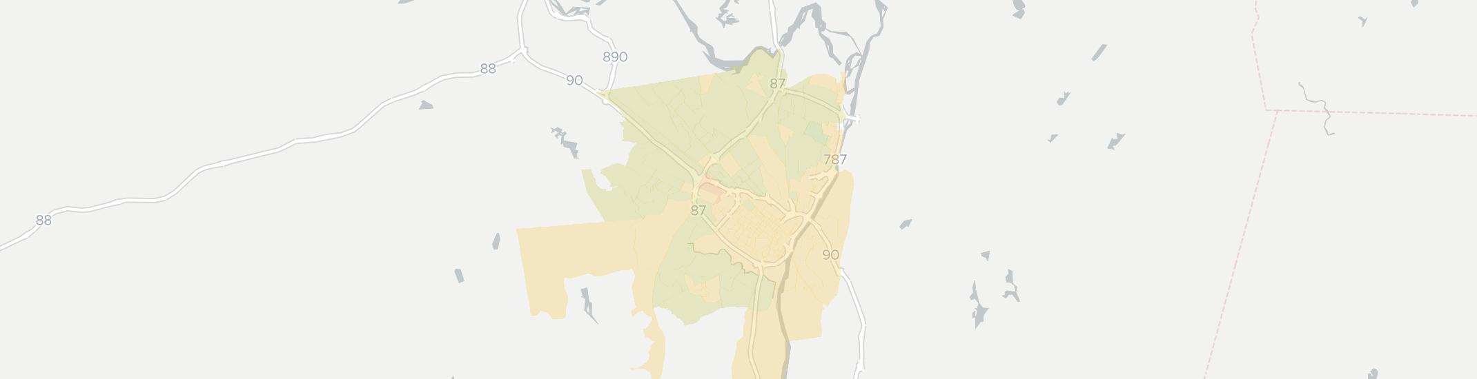 Albany Internet Competition Map. Click for interactive map.