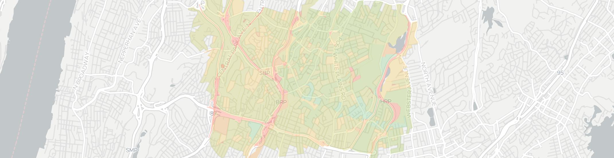 Bronxville Internet Competition Map. Click for interactive map.