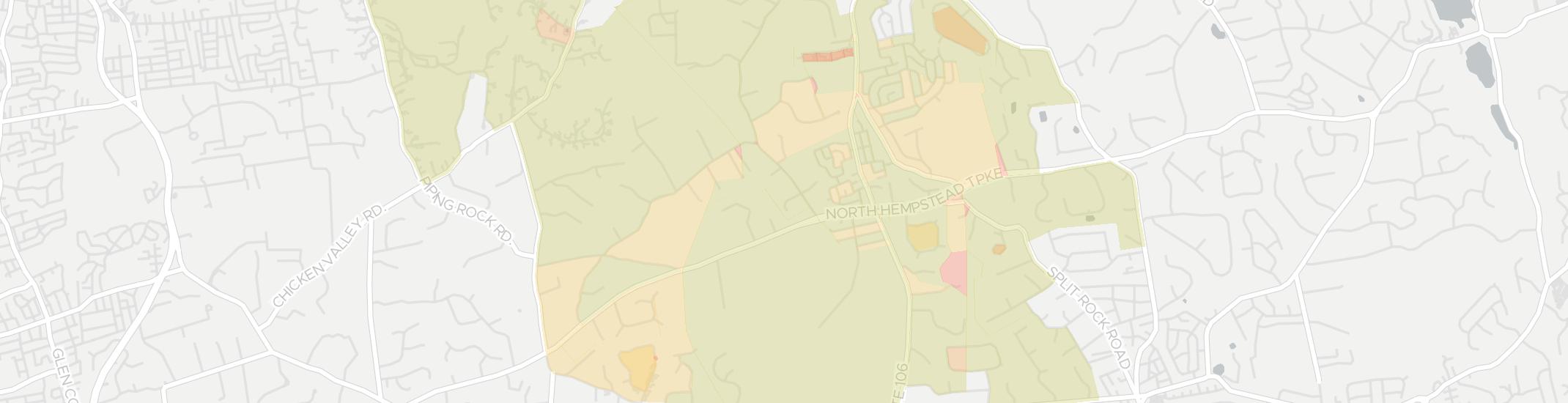 East Norwich Internet Competition Map. Click for interactive map