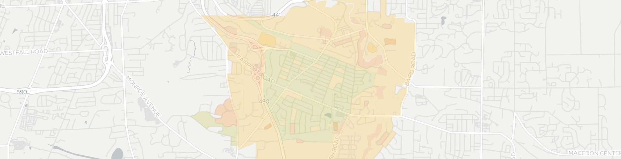 East Rochester Internet Competition Map. Click for interactive map.