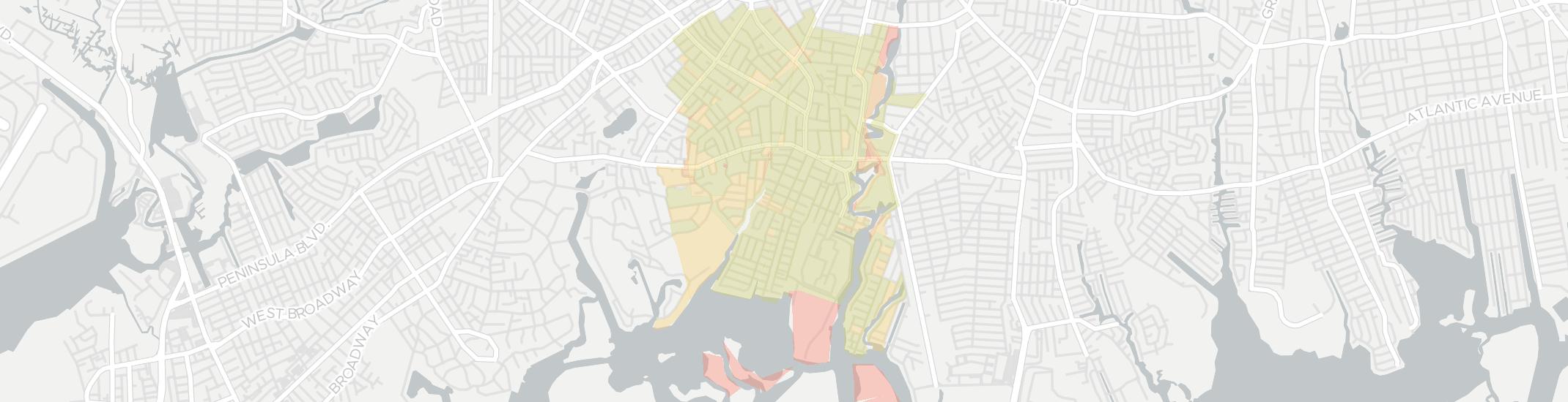 East Rockaway Internet Competition Map. Click for interactive map.
