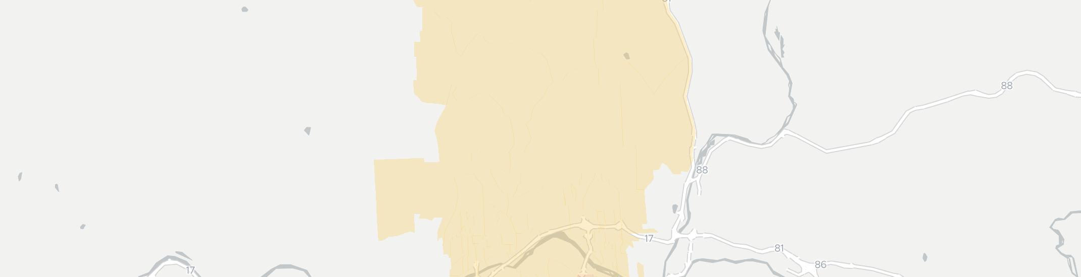 Johnson City Internet Competition Map. Click for interactive map.