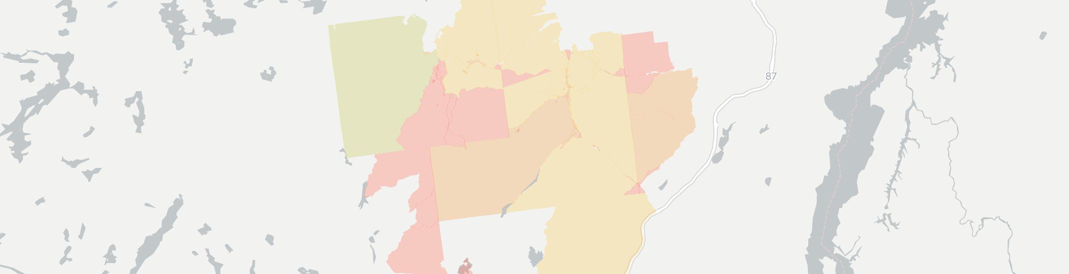 Keene Valley Internet Competition Map. Click for interactive map.
