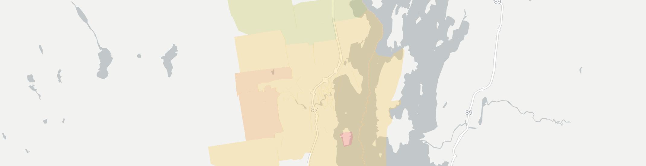 Plattsburgh Internet Competition Map. Click for interactive map.