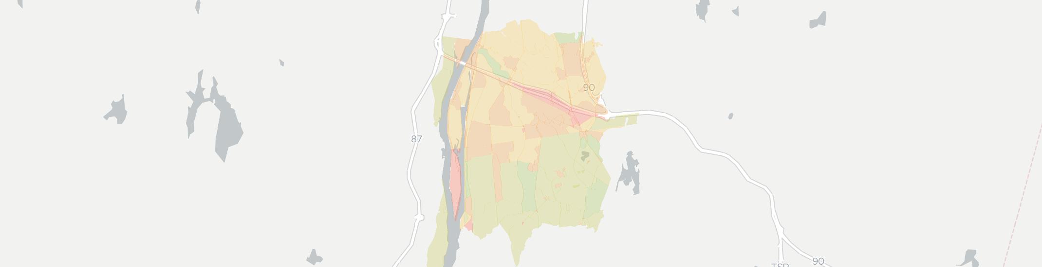 Schodack Landing Internet Competition Map. Click for interactive map.