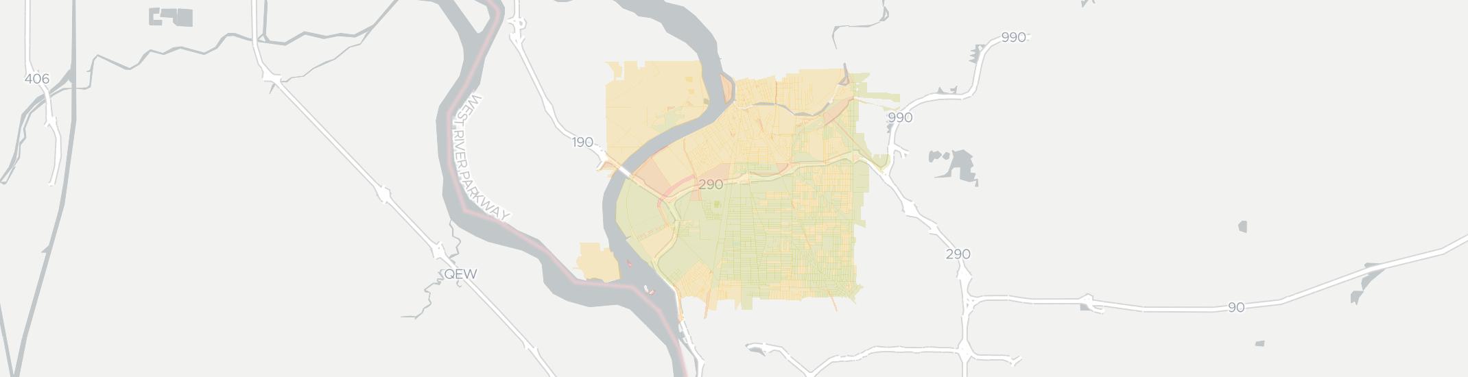Tonawanda Internet Competition Map. Click for interactive map.