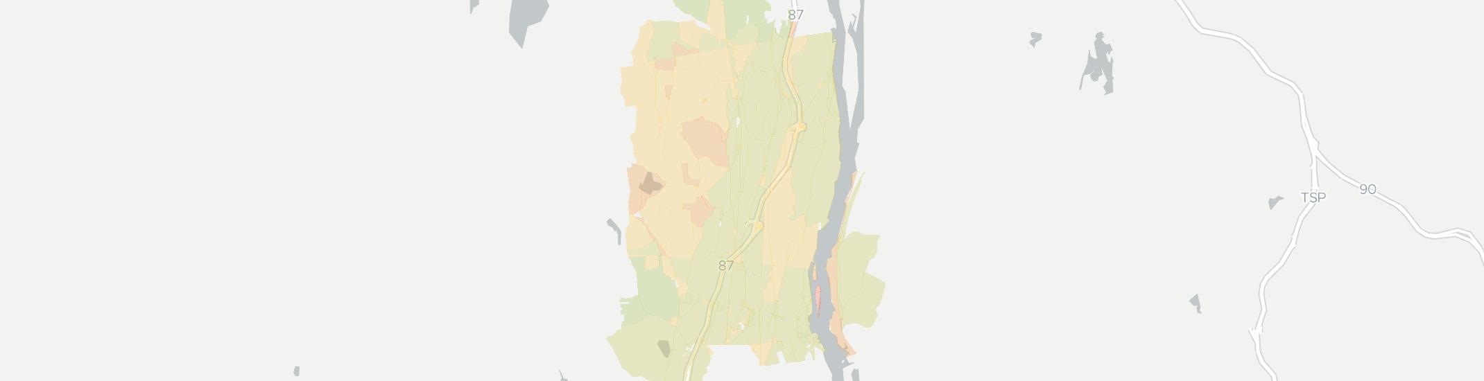 West Coxsackie Internet Competition Map. Click for interactive map.