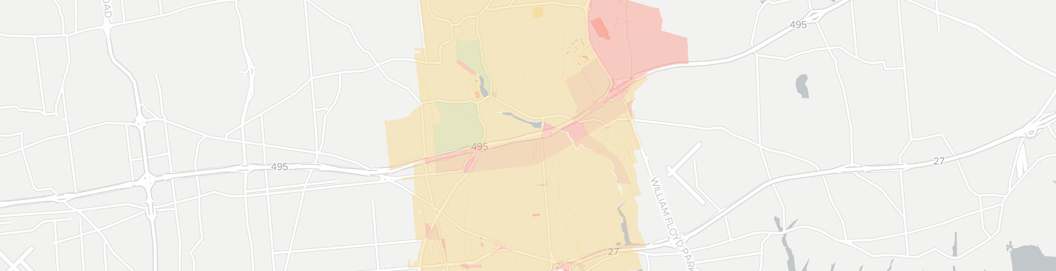Yaphank Internet Competition Map. Click for interactive map.
