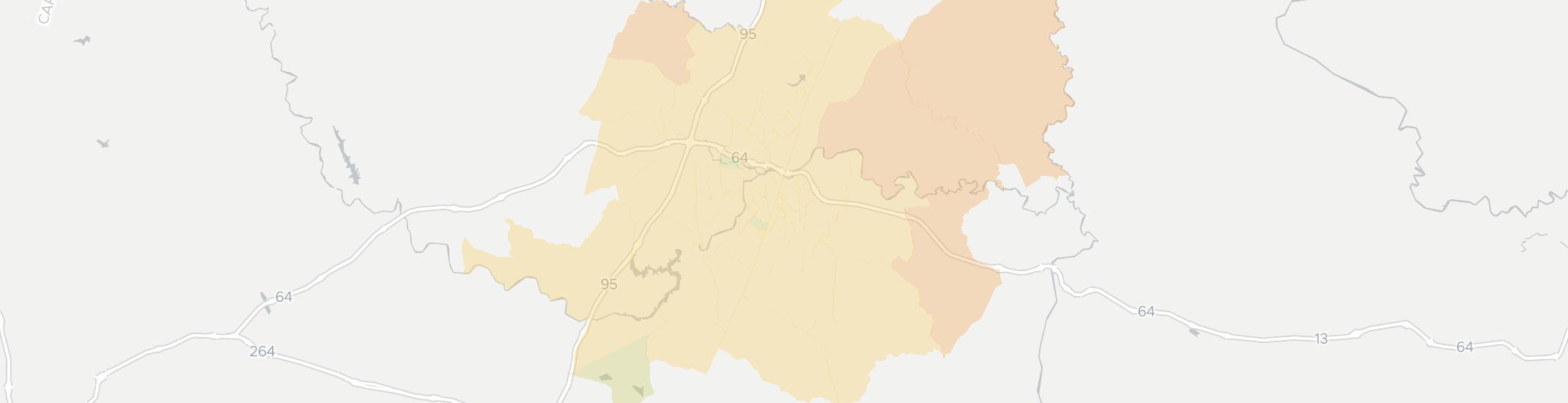 Rocky Mount Internet Competition Map. Click for interactive map