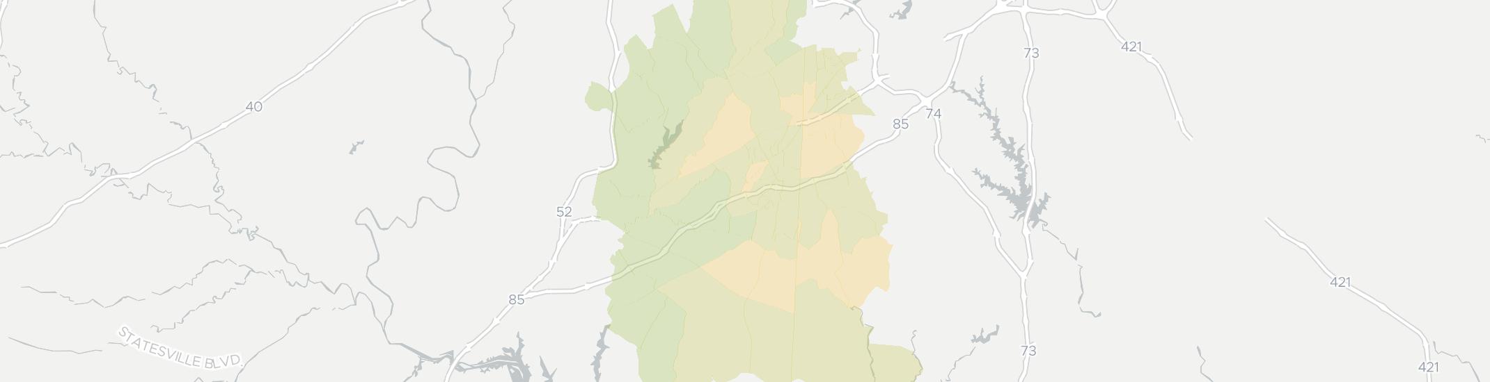 Thomasville Internet Competition Map. Click for interactive map